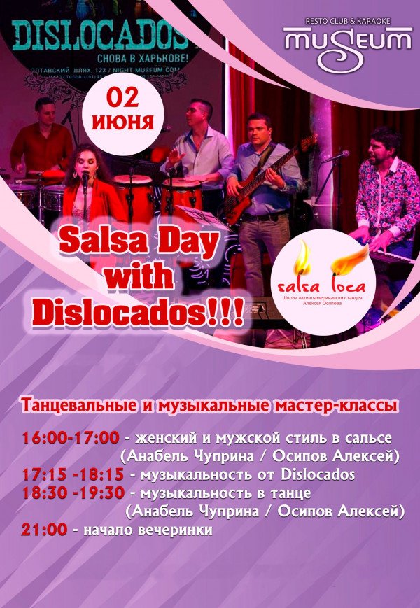 Salsa Day with Dislocados!!!