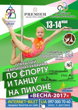 Открытый чемпионат Украины по спорту и танцу на пилоне. Харьков