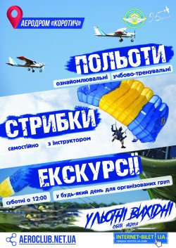 Стрибки з парашутом. Харків